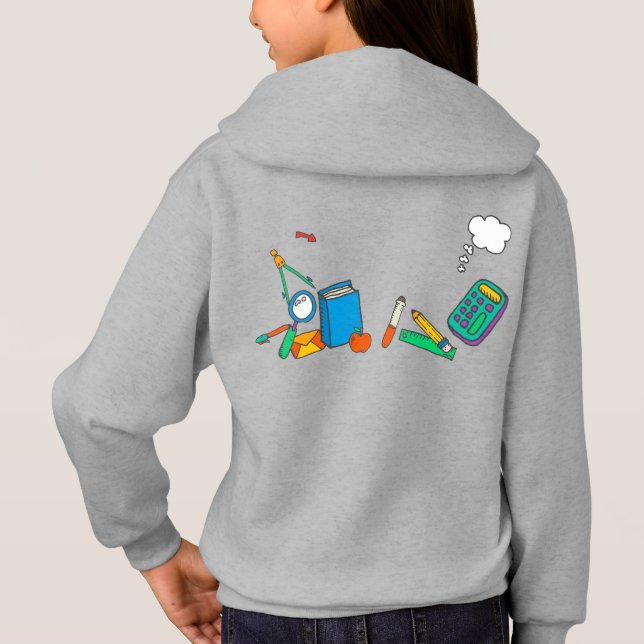 sweat - shirt à capuche enfant (Dos)