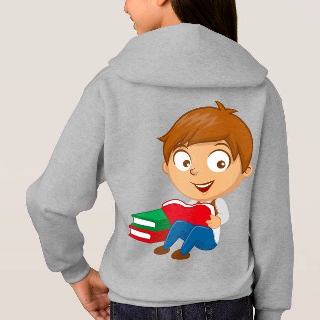 sweat - shirt à capuche enfant (Dos)