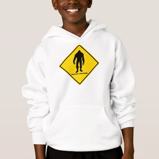 Sweat - shirt à capuche Enfants Bigfoot (Devant)