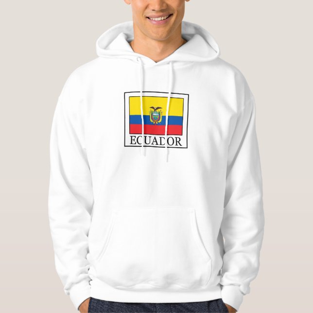 Sweat - shirt à capuche équatorien (Devant)