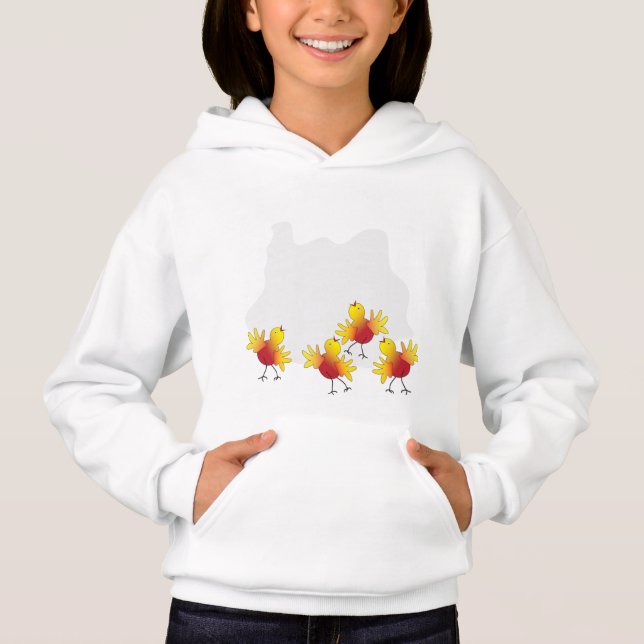 Sweat - shirt à capuche et Sweatshirt (Devant)