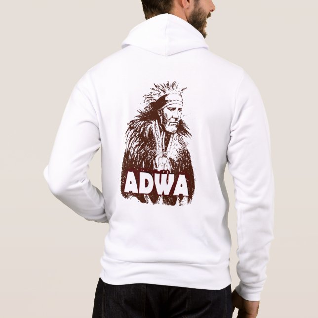 Sweat - shirt à capuche éthiopien Adwa (Dos)