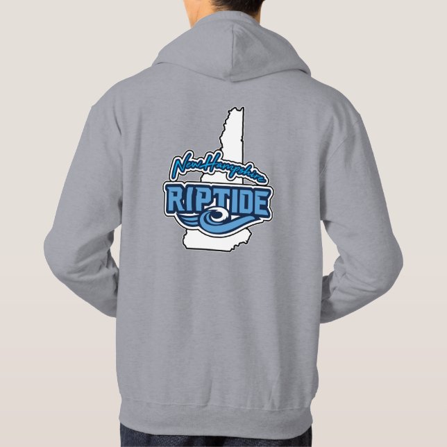 Sweat - shirt à capuche foncé (Dos)