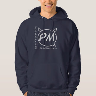 Sweat - shirt à capuche foncé de P.M.