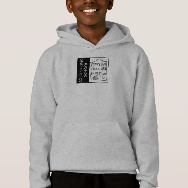 Sweat - shirt à capuche froid de la jeunesse de (Devant)