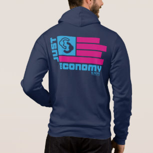 Sweat - shirt à capuche frontal de Just Economy
