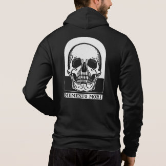 Sweat - shirt à capuche Full-Zip Memento Mori pour