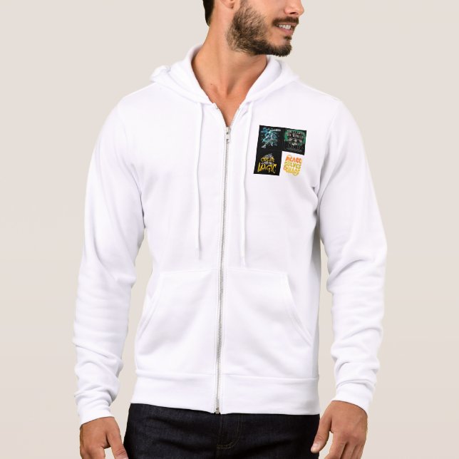 Sweat - shirt à capuche Full-Zip pour hommes - Con (Devant)
