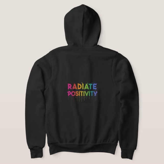 sweat - shirt à capuche Full-Zip "Radiate Positivi (Couchage Retour)