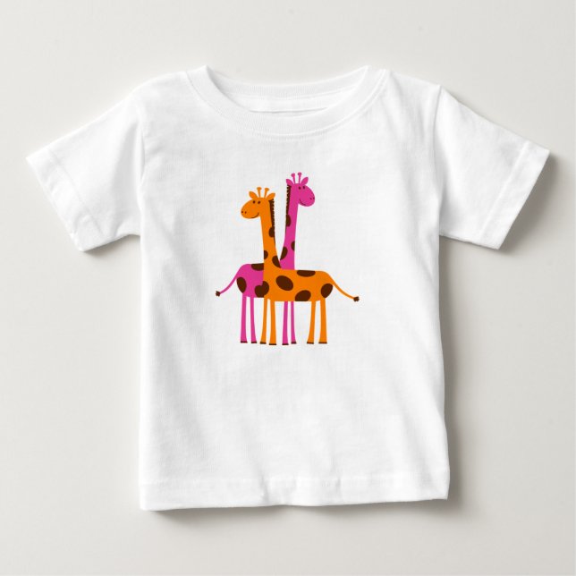 Sweat - shirt à capuche/Giraffes de repassage pour (Devant)