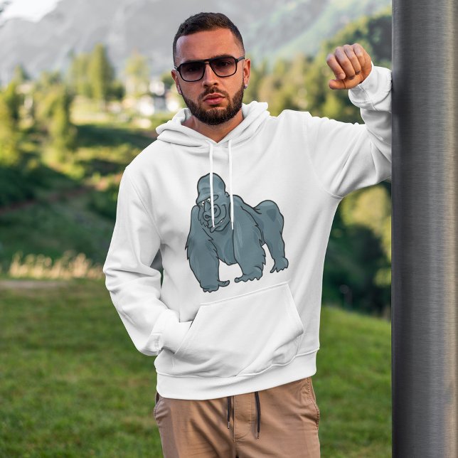 Sweat - shirt à capuche Gorilla (Créateur téléchargé)