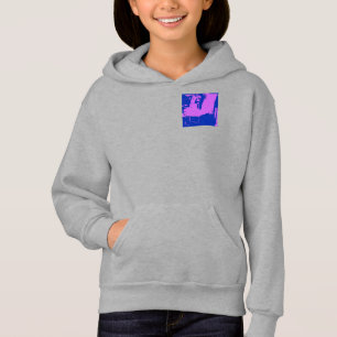 Sweat - shirt à capuche graphique Bubble Gum Blue