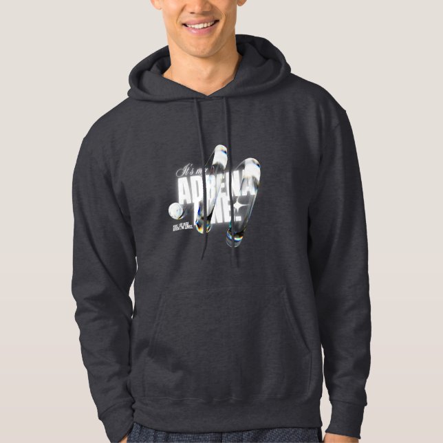 Sweat - shirt à capuche graphique esthétique tenda (Devant)