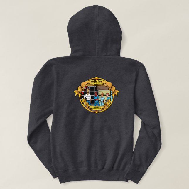 Sweat - shirt à capuche HazMat (Design dos)