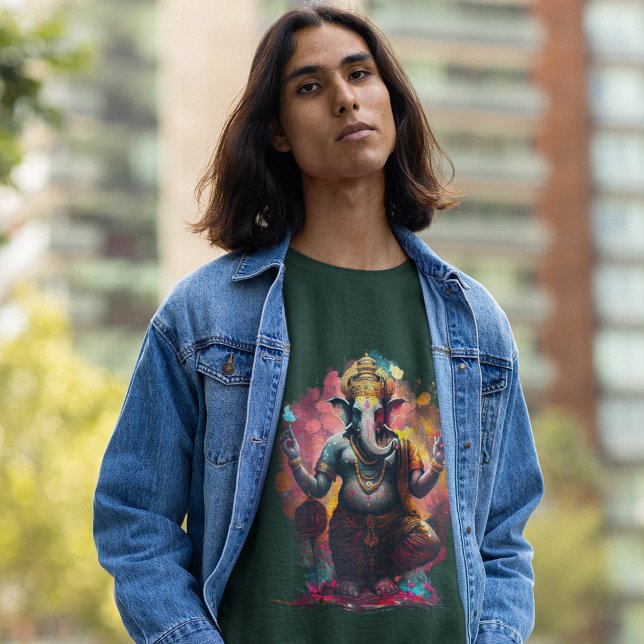 Sweat - shirt à capuche hindou de Ganesh (Créateur téléchargé)