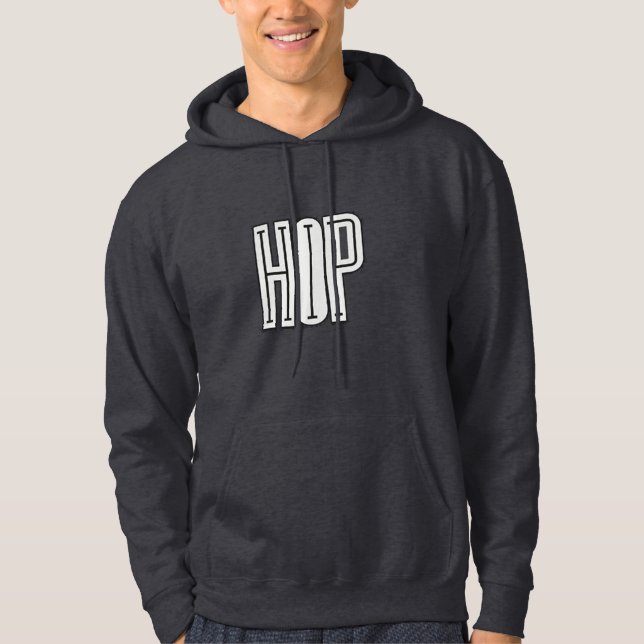 Sweat - shirt à capuche Hip hop (Devant)