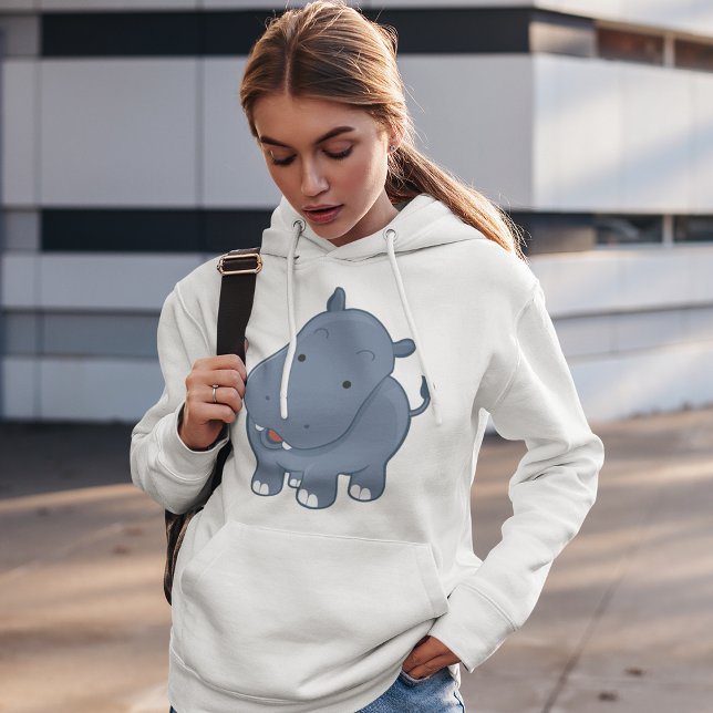 Sweat - shirt à capuche Hippopotamus (Créateur téléchargé)