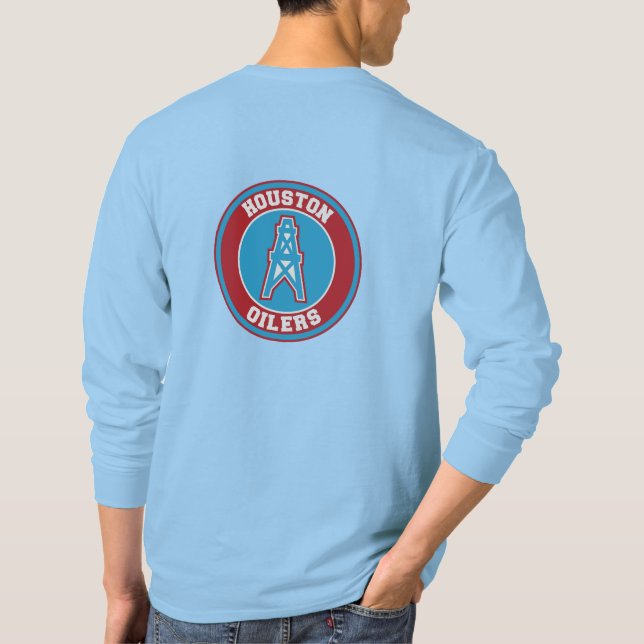 Sweat - shirt à capuche Houston Oilers (Dos)