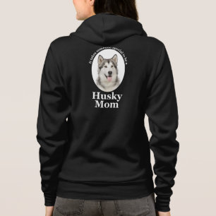 Sweat - shirt à capuche Husky Mom
