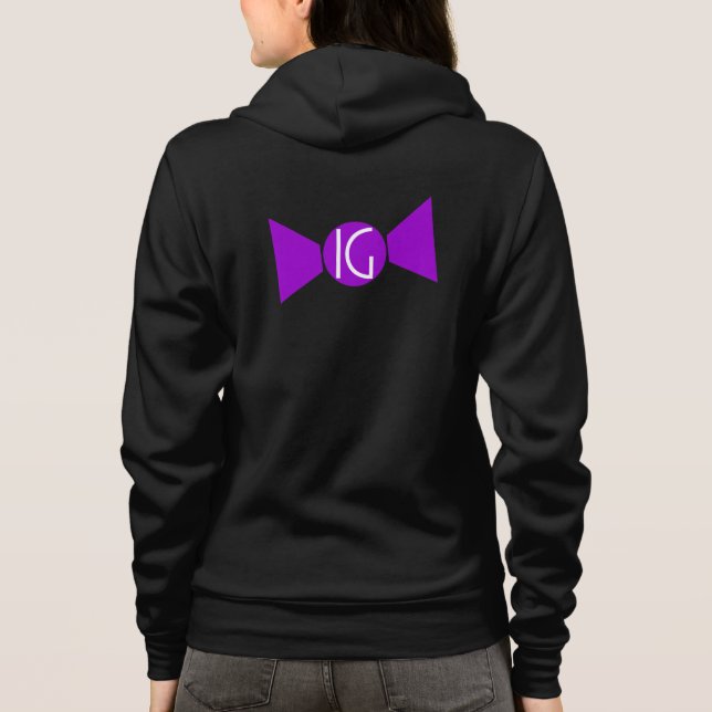 Sweat - shirt à capuche imparfait de messieurs (Dos)