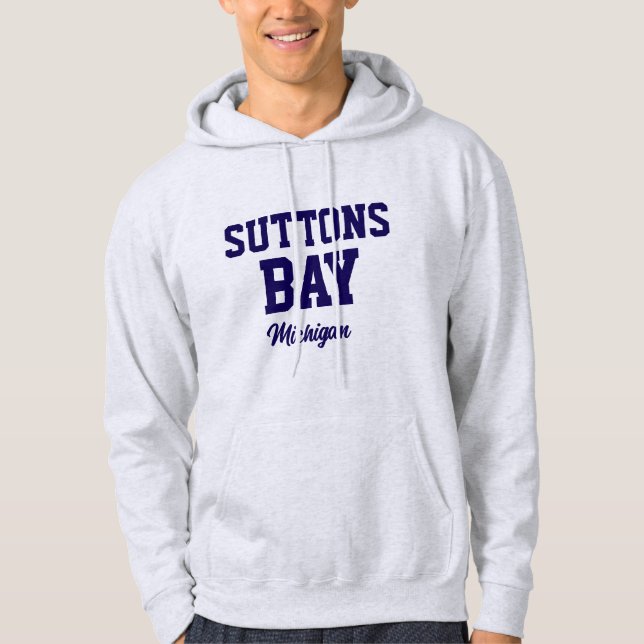 Sweat - shirt à capuche imprimé de Suttons Bay Mic (Devant)