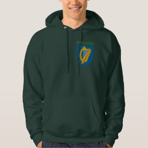 Sweat - shirt à capuche irlandais d'harpe