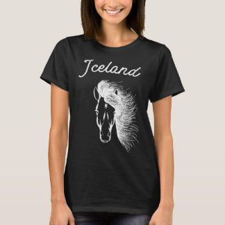 Sweat - shirt à capuche islandais avec cheval isla