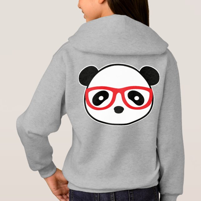 Sweat - shirt à capuche Leon Le Panda (Dos)