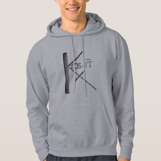 Sweat - shirt à capuche masculin (Devant)