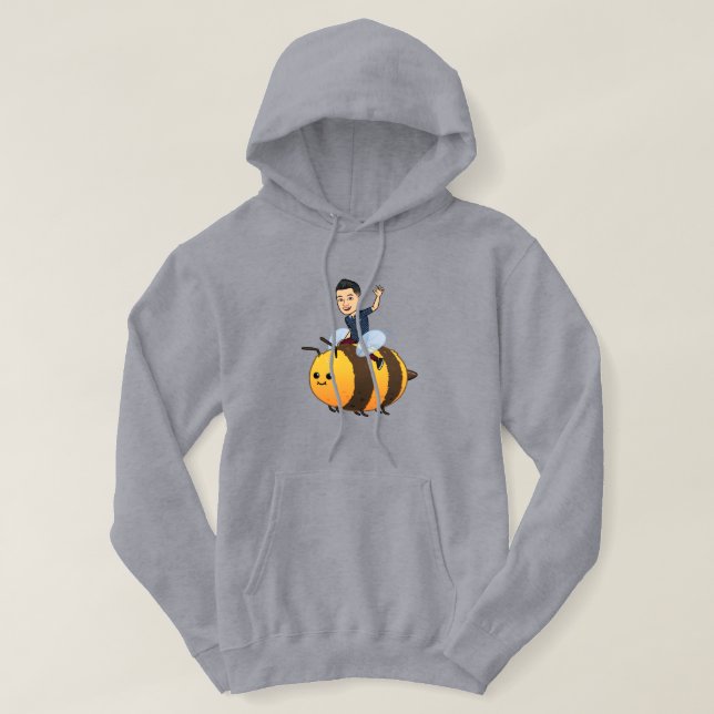 Sweat - shirt à capuche masculin (Design devant)