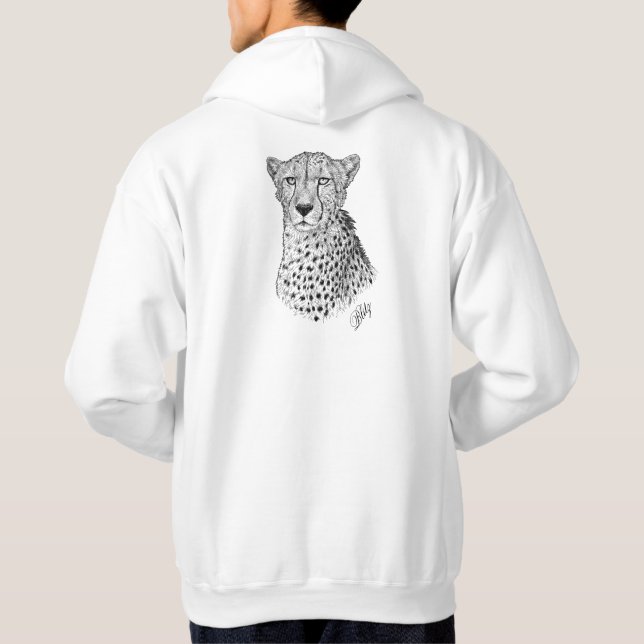 Sweat - shirt à capuche masculin - Blitz (Dos)