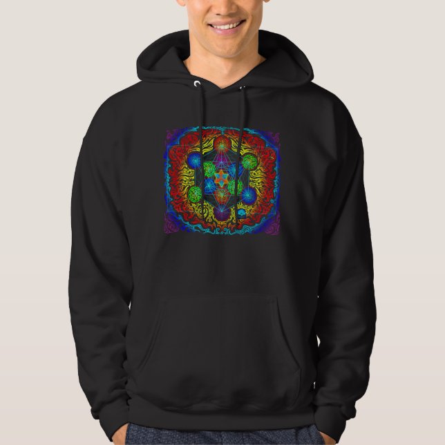 Sweat - shirt à capuche masculin de Metatron (Devant)