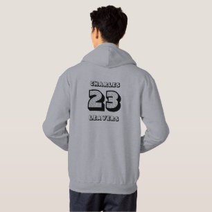 Sweat - shirt à capuche masculin Leavers 2023