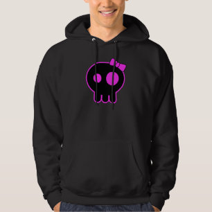 Sweat - shirt à capuche mignon de crâne