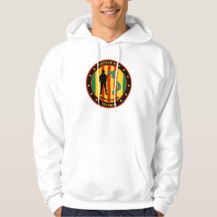 Sweat - shirt à capuche militaire de combattant d