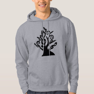 Sweat - shirt à capuche musical d'arbre