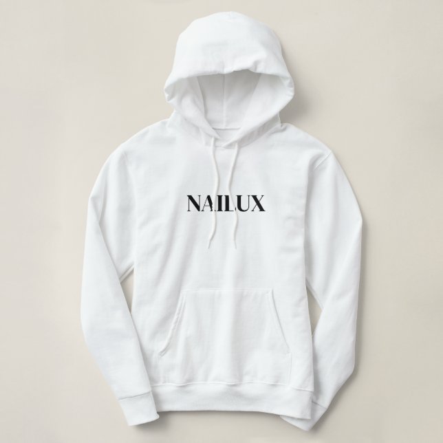 Sweat - shirt à capuche NaiLux (Design devant)