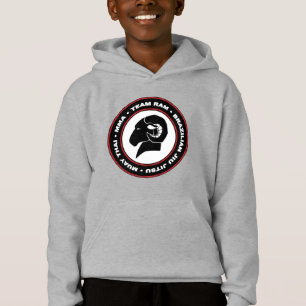 Sweat - shirt à capuche noir classique de RAM des