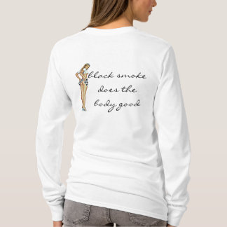 sweat - shirt à capuche noir de fumée révisé