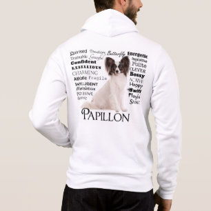 Sweat - shirt à capuche Papillon Traits