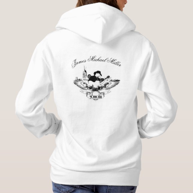 Sweat - shirt à capuche Par James Michael Miller (Dos)