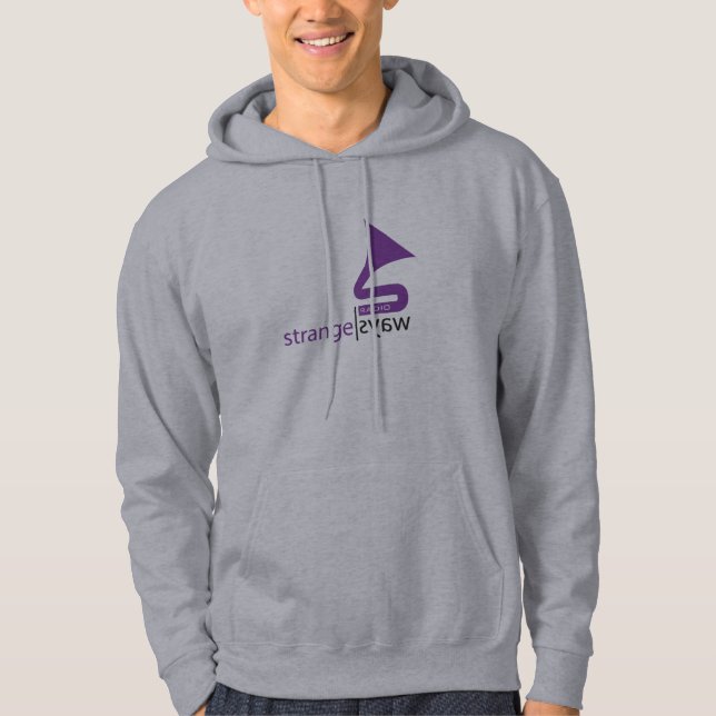 Sweat - shirt à capuche par radio de Strangeways (Devant)