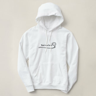 sweat - shirt à capuche pas trop tard