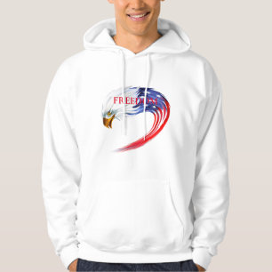 Sweat - shirt à capuche patriotique masculin