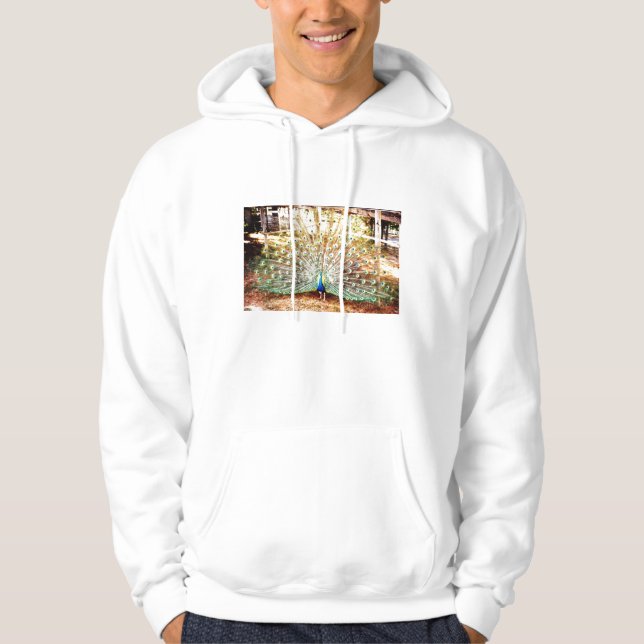 Sweat - shirt à capuche Peacock (Devant)
