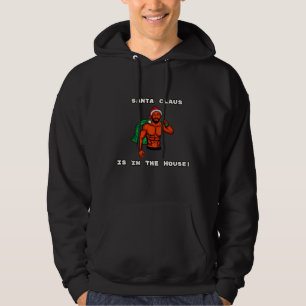 SWEAT - SHIRT À CAPUCHE PÈRE NOËL AFRICAIN-AMÉRICA
