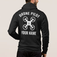 Sweat - shirt à capuche pilote de drone personnali