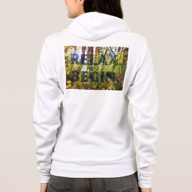 Sweat - shirt à capuche pour vous ! (Dos)