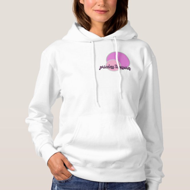 Sweat - shirt à capuche précieux trésor (Devant)