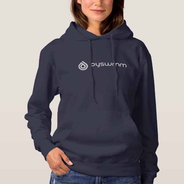Sweat - shirt à capuche PySWMM pour femmes (Devant)